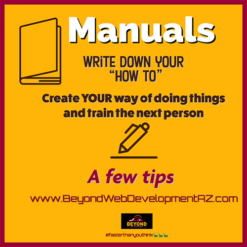 Creating Manuals